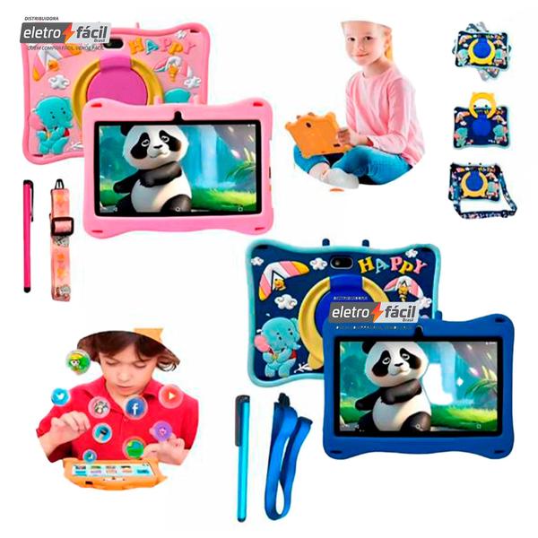 Imagem de Tablet Infantil Android 13 4ram 64gb Wi-Fi 4G/5G Lançamento