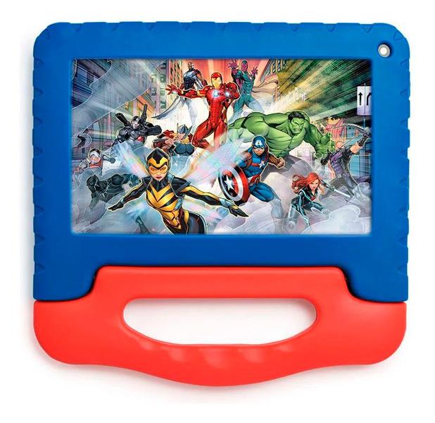 Imagem de Tablet Infantil Avengers Multilaser 7" 4g Ram 64gb NB417