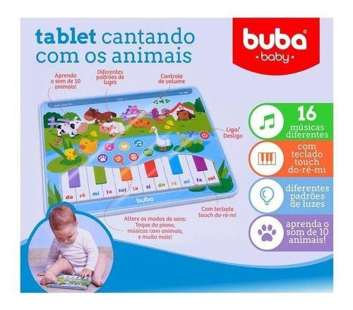 Tablet infantil cantando com os animais brinquedo interativo-buba-presente educativo para crianças Imagem de Tablet infantil cantando com os animais brinquedo interativo-buba-presente educativo para crianças