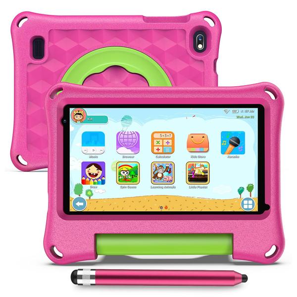 Imagem de Tablet infantil de 7": 2 GB de RAM, 32 GB, Wi-Fi (rosa)