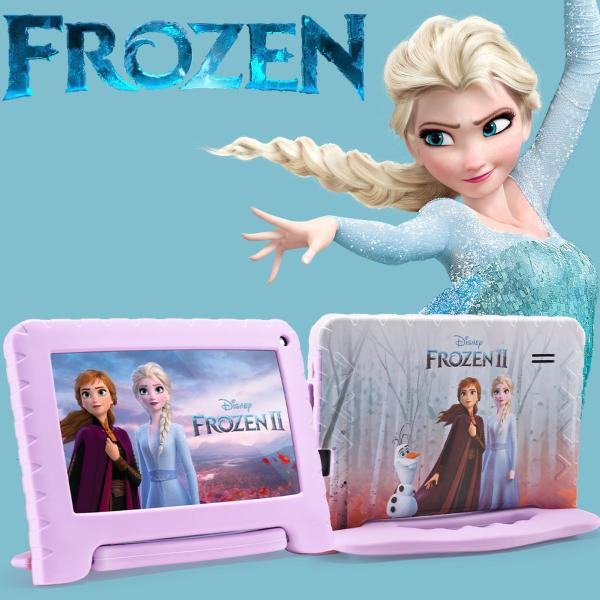 Tablet Infantil Frozen Rosa 64GB Criança Wi Fi Netflix YouTu - Multilaser Imagem de Tablet Infantil Frozen Rosa 64GB Criança Wi Fi Netflix YouTu