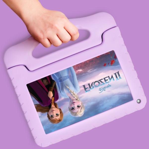 Tablet Infantil Frozen Rosa 64GB Criança Wi Fi Netflix YouTu - Multilaser Imagem de Tablet Infantil Frozen Rosa 64GB Criança Wi Fi Netflix YouTu
