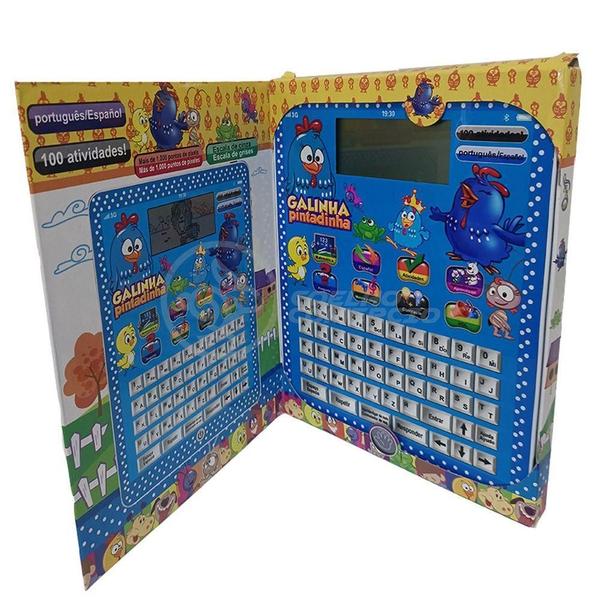 Imagem de Tablet Infantil Galinha Pintadinha Educativo Com Visor Pixel