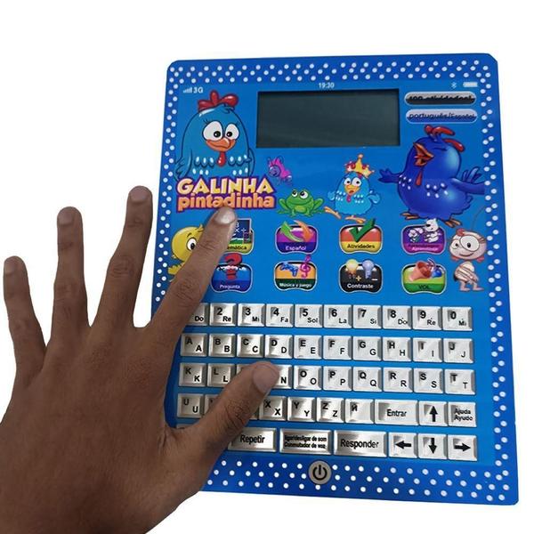 Imagem de Tablet Infantil Galinha Pintadinha Educativo