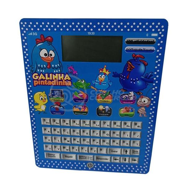 Imagem de Tablet Infantil Galinha Pintadinha Educativo