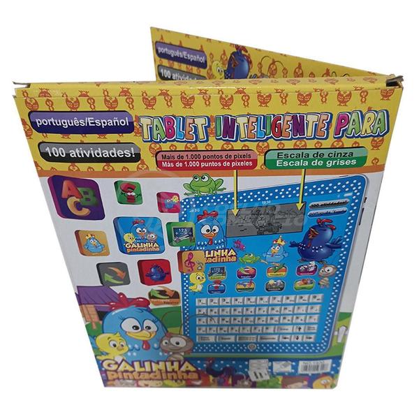 Imagem de Tablet Infantil Galinha Pintadinha Multifunções Educativo