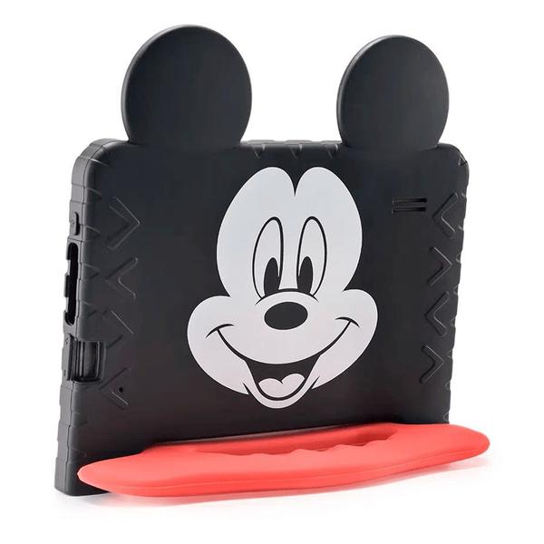 Imagem de Tablet Infantil Mickey Mouse Multilaser NB367 Disney 32GB Capa Silicone Para Criança Youtube Netflix