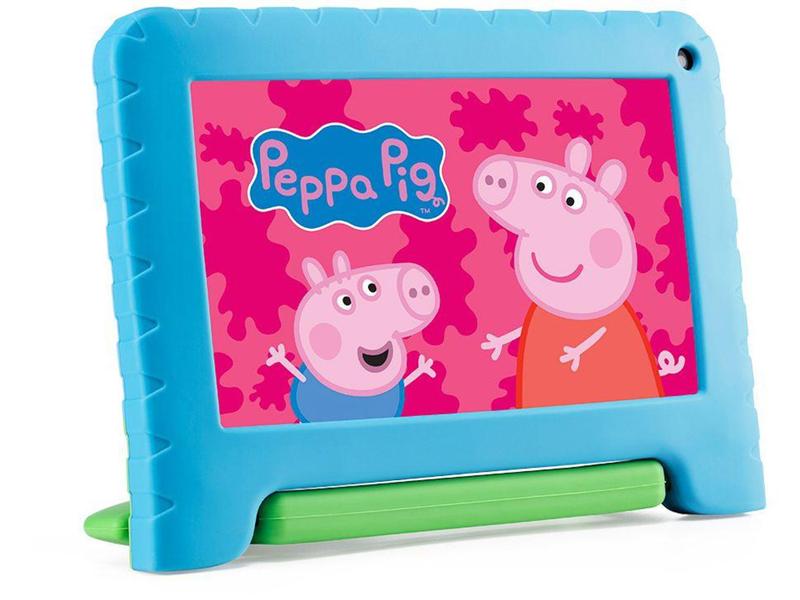 Imagem de Tablet Infantil Multi Peppa Pig com Capa 7”  - Wi-Fi 32GB Android 11 Quad-Core Câmera Integrada