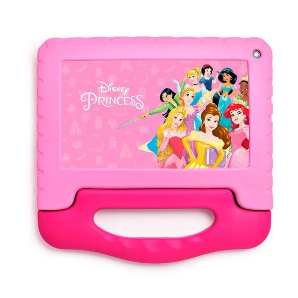 Imagem de Tablet Infantil Princesas Disney 4GB RAM + 64GB LCD 7" Android 13 Lançamento Google Kids Space