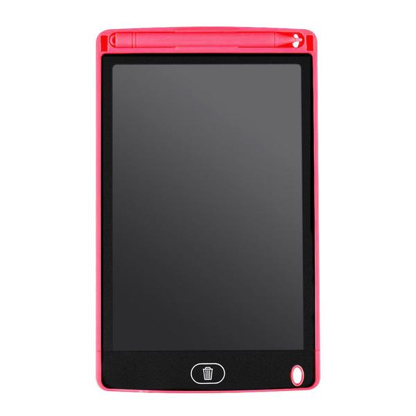 Imagem de Tablet Infantil Vermelho Divertido Escreve Apaga 8 Polegadas