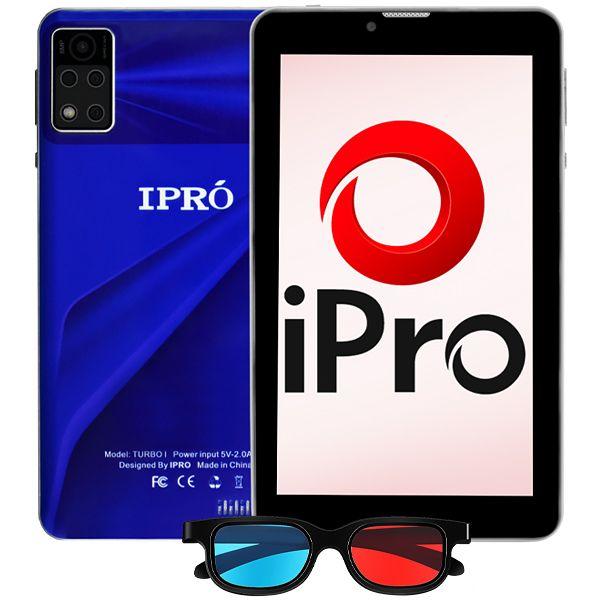 Imagem de Tablet Ipro TURBO-1 4G/Wi-Fi 32GB/2GB Ram de 7" 8MP/2MP - Azul