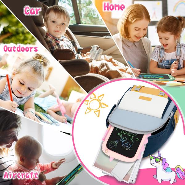 Imagem de Tablet LCD Doodle Board ORSEN 8,5" para meninas de 2 a 7 anos