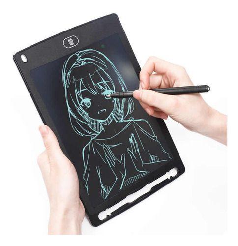 Imagem de Tablet Lcd Lousa Magica Desenhos escrita infantil 8,5 pol