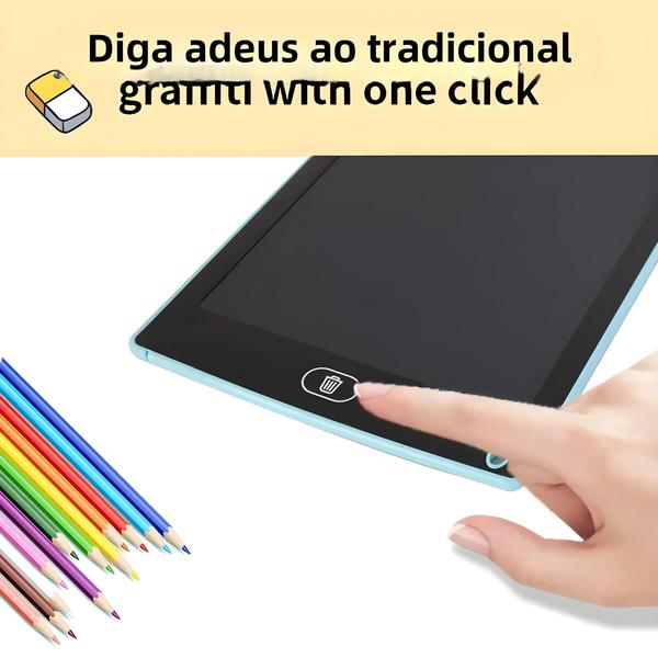 Tablet LCD para Crianças 8,5 Polegadas - Prancheta de Graffiti e Desenho Imagem de Tablet LCD para Crianças 8,5 Polegadas - Prancheta de Graffiti e Desenho