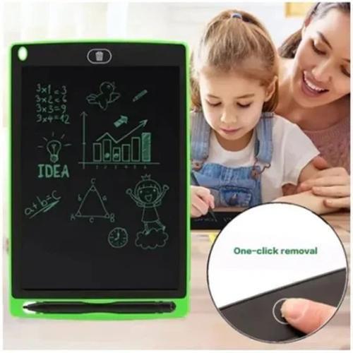 Imagem de Tablet Lousa Mágica 12 Verde - Desenho Infantil LCD