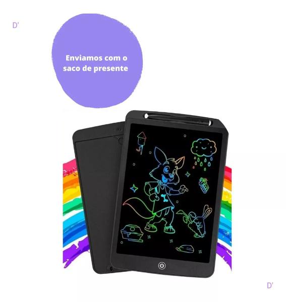 Imagem de Tablet Lousa Mágica Educativo Lcd Escrever E Desenhar 12