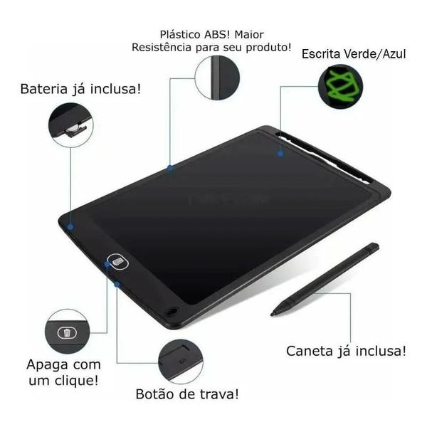 Imagem de Tablet Lousa Mágica Educativo Tela Lcd Escrever Desenhar Top