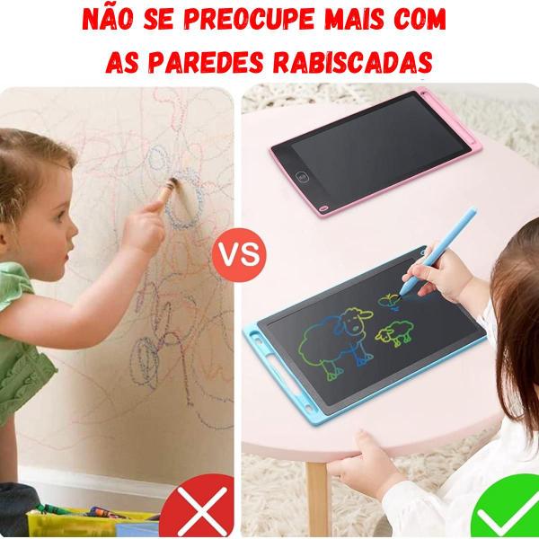 Imagem de Tablet Lousa Mágica Educativo Tela Lcd Escrever E Desenhar