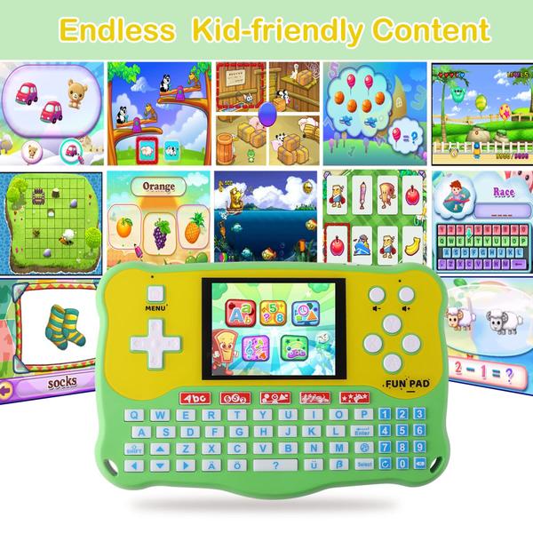 Imagem de Tablet LUHYAUAN Kids Learning Pad 102 atividades de 3 a 12 anos