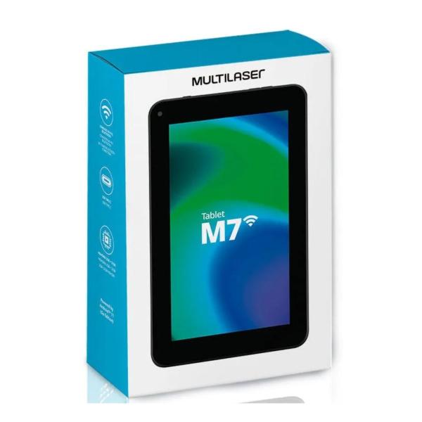 Imagem de Tablet M7 Wi-fi Quad Core 32gb NB355 Multilaser Preto