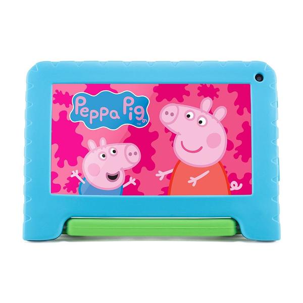 Imagem de Tablet Multi Peppa Pig com Controle Parental 7 pol 4GB RAM 64GB Android 13 Quad Core + Case + Wi-fi - NB420