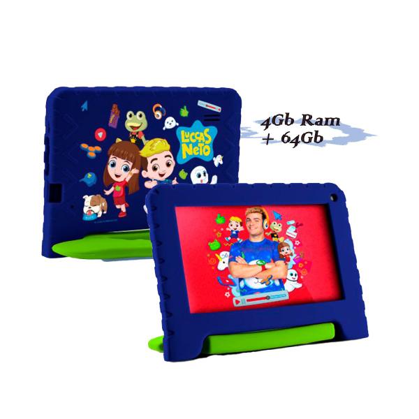 Imagem de Tablet Multilaser Disney Infantil 64GB 4GB Ram Android 13