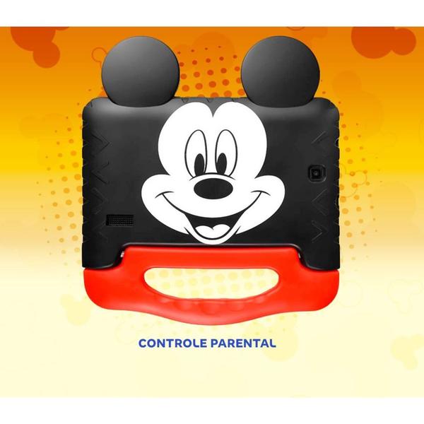 Imagem de Tablet MULTILASER Infantil Do Mickey Mouse Capa 32Gb Criança