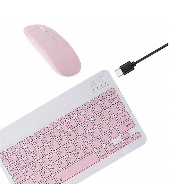 Imagem de Tablet Positivo 64gb 2gb Com Kit Teclado E Mouse Rosa Com Capa Giratória 