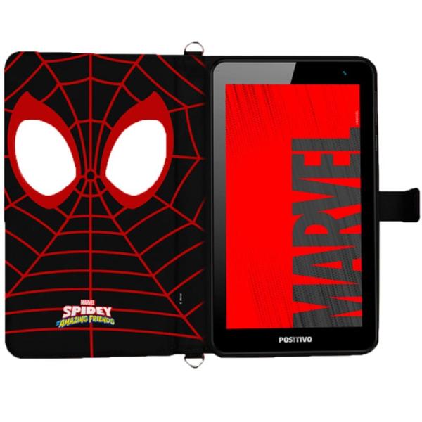 Imagem de Tablet Positivo Homem ARANHA 7P 2GB RAM 64GB - 11191958/11191542  Preto  Bivolt