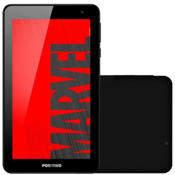 Imagem de Tablet Positivo Homem ARANHA 7P 2GB RAM 64GB - 11191958/11191542  Preto  Bivolt