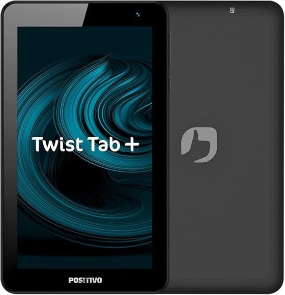 Imagem de Tablet Positivo Twist Tab 64GB 2GB RAM Tela 7 Android 11 Go Bateria 3100mAh  Preto