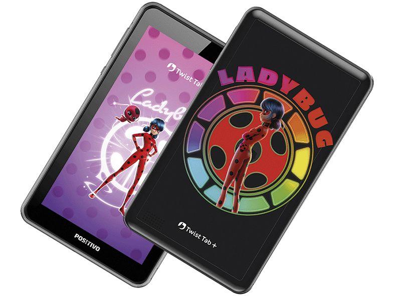 Imagem de Tablet Positivo Twist Tab+ Miraculous Lady Bug T780LF 7” 64GB 2G