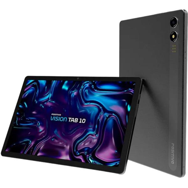 Imagem de Tablet Positivo Vision TAB 10 com Capa Teclado 4GB RAM 128GB  Octa-Core 5MP Tela 10.1 HD 4G