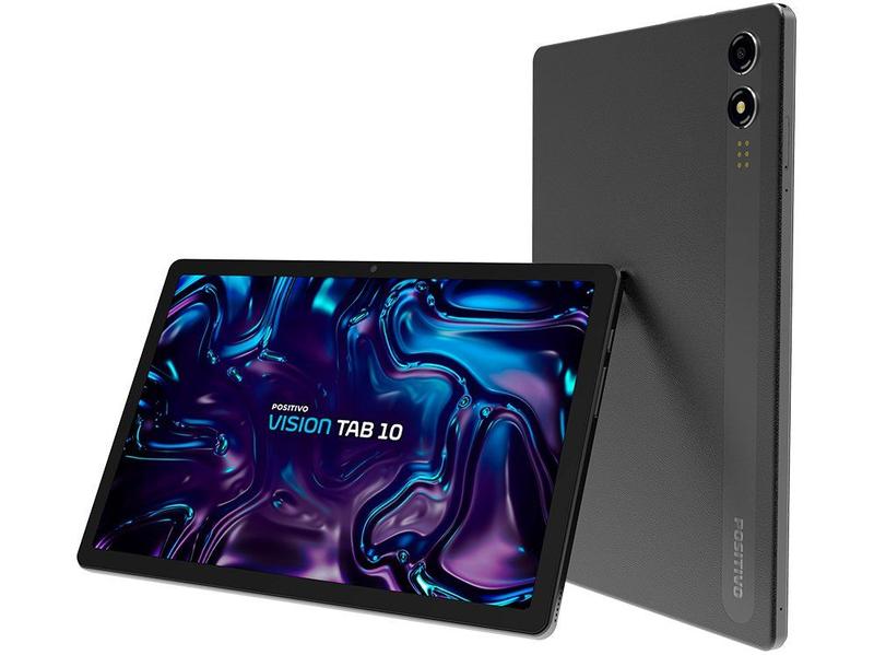 Tablet Positivo Vision Tab 10,1" 128GB 4GB RAM Android 13 Octa Core Wi-Fi 4G Tablet Positivo Vision Tab 10,1" 128GB 4GB RAM Android 13 Octa Core Wi-Fi 4G