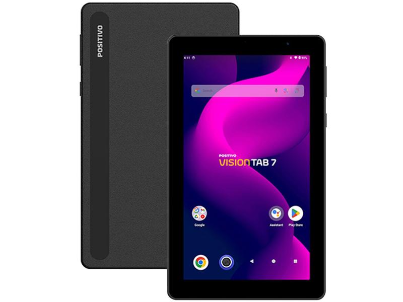 Tablet Positivo Vision Tab 7 3GB RAM 7" Android 14 GO Octa Core Wi-Fi Tablet Positivo Vision Tab 7 3GB RAM 7" Android 14 GO Octa Core Wi-Fi