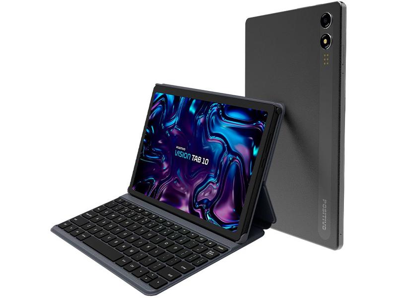 Tablet Positivo Vision Tab com Capa Teclado 10,1" 128GB 4GB RAM Android 13 Octa Core Wi-Fi... Tablet Positivo Vision Tab com Capa Teclado 10,1" 128GB 4GB RAM Android 13 Octa Core Wi-Fi...