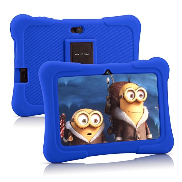 Imagem de Tablet PRITOM Kids Quad Core de 7 polegadas Android 10 32GB ROM