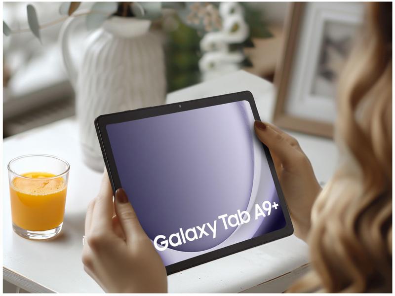 Galaxy Tab A9+, Wifi, 11' polegadas, 4GB RAM, 64 GB, Câmera