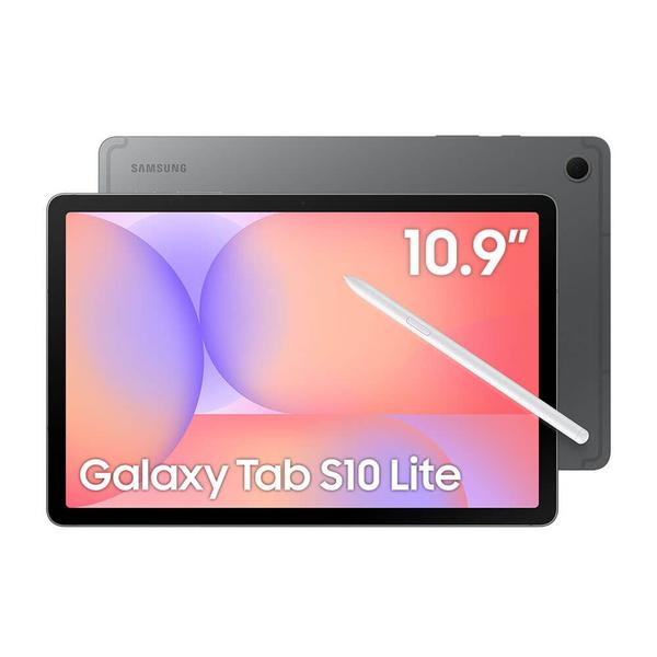 Tablet Samsung Galaxy Tab S10 Lite 5G, 128GB, 6GB RAM, Tela 10.9", S Pen e Capa Smartbook ... Tablet Samsung Galaxy Tab S10 Lite 5G, 128GB, 6GB RAM, Tela 10.9", S Pen e Capa Smartbook ...
