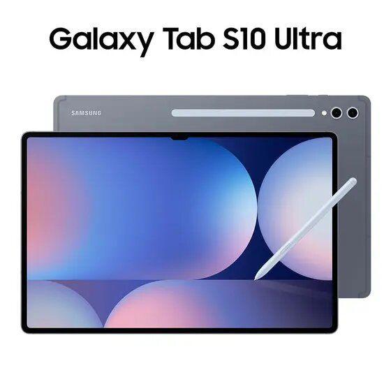 Imagem de Tablet Samsung Galaxy Tab S10 Ultra 512GB WiFi - Cinza, com Caneta S Pen e Capa Teclado, RAM 12GB, Tela 14.6"