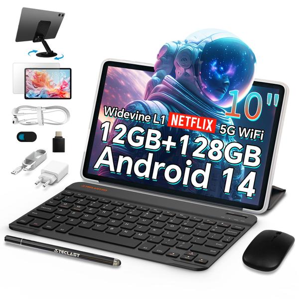 Tablet TECLAST P30T 10 polegadas Android 14 10 GB RAM 128 GB ROM Tablet TECLAST P30T 10 polegadas Android 14 10 GB RAM 128 GB ROM
