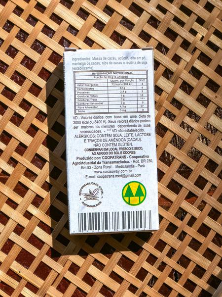 Tablete chocolate Cacauway 50% cacau ao leite crocante c/ Nibs chocolate gourmet Imagem de Tablete chocolate Cacauway 50% cacau ao leite crocante c/ Nibs chocolate gourmet