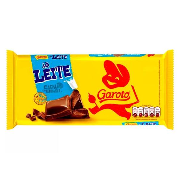 Imagem de Tablete de Chocolate Ao Leite 80g - Garoto