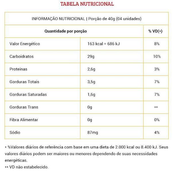 Imagem de Tablete Doce De Leite Com Castanha Do Pará 40X25G