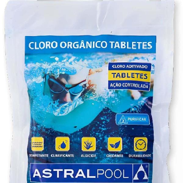 Imagem de Tablete Pastilha de Cloro 200 g ASTRALPOOL