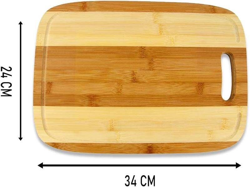 Imagem de Tábua de Corte Bambu Oval 34cm