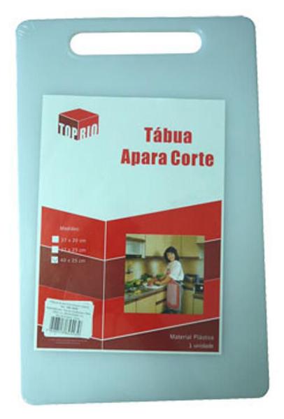 Imagem de Tábua De Plastico Apara Corte - 40 Cm X 25 Cm