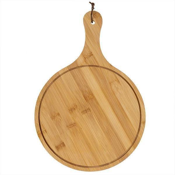 Imagem de Tábua Gourmet Redonda 26Cm Em Bambu Ecokitchen - Mimo Style