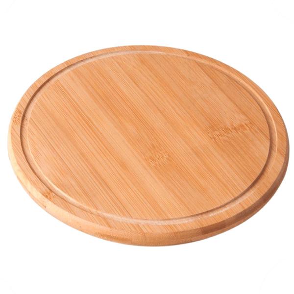 Imagem de Tábua Para Pizza 100% Bambu 35cm Redonda Supreme Welf