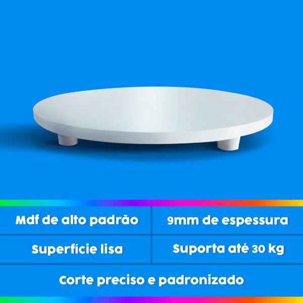 Tabuleiro 60cm MDF 9mm Tábua Para Bolo Confeitaria - Tabuleiros Uno Imagem de Tabuleiro 60cm MDF 9mm Tábua Para Bolo Confeitaria